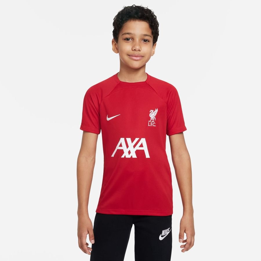 Liverpool Tränings T-Shirt Dri-FIT Academy Pro - Röd/Vit Barn