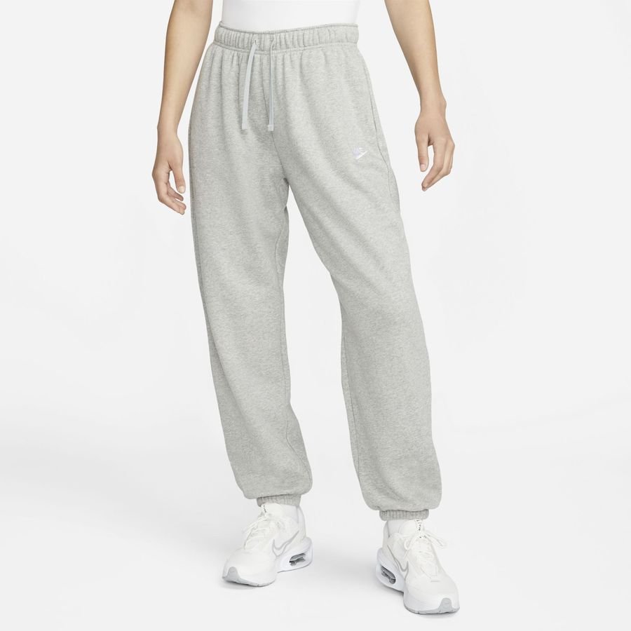Nike Sweatpants NSW Club Fleece Oversized - Grå/Hvid Kvinde thumbnail