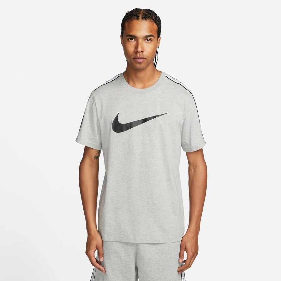 Nike T-Shirt NSW Repeat Sportswear - Grå/Sort thumbnail
