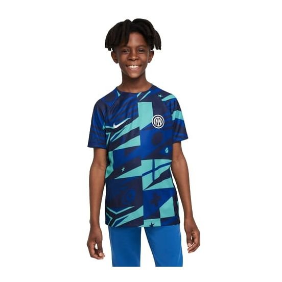 Inter Tränings T-Shirt Dri-FIT - Blå/Vit Barn