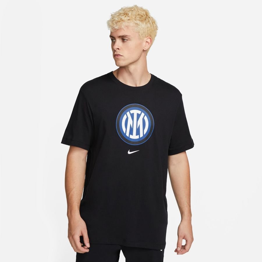 Inter T-Shirt Crest - Svart