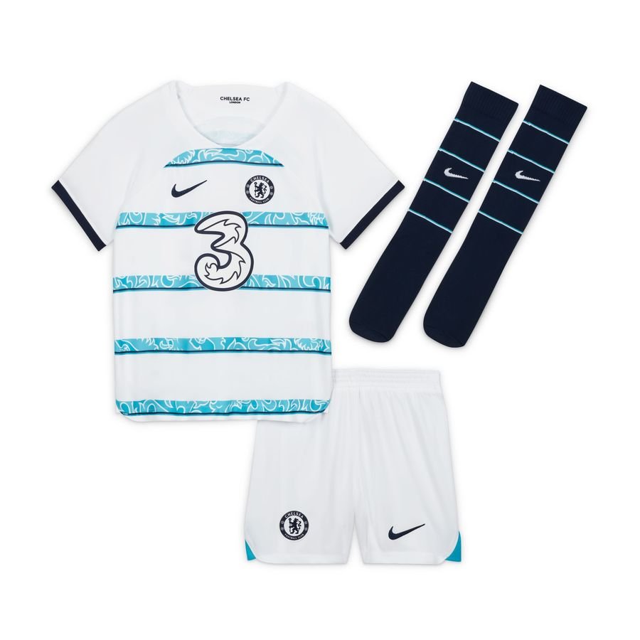 Chelsea Udebanetrøje 2022/23 Mini-Kit Børn