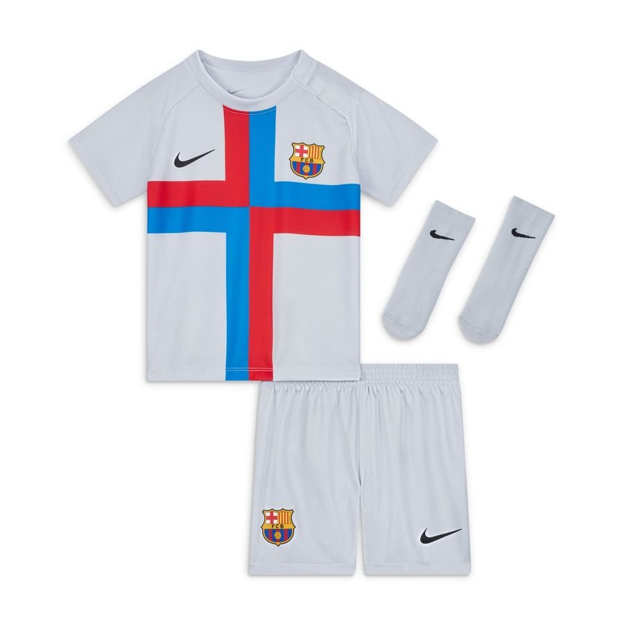 Barcelona 3. Trøje 2022/23 Baby-Kit Børn thumbnail