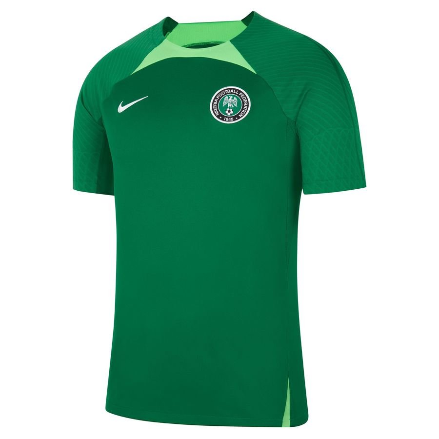 Nigeria Trænings T-Shirt Dri-FIT Strike - Grøn/Grøn/Hvid thumbnail