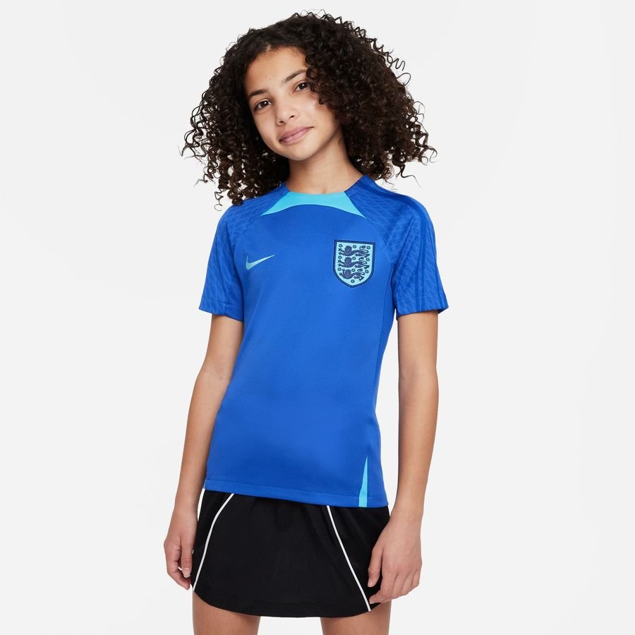 England Tränings T-Shirt Dri-FIT Strike 2022/23 - Blå/Blå Barn