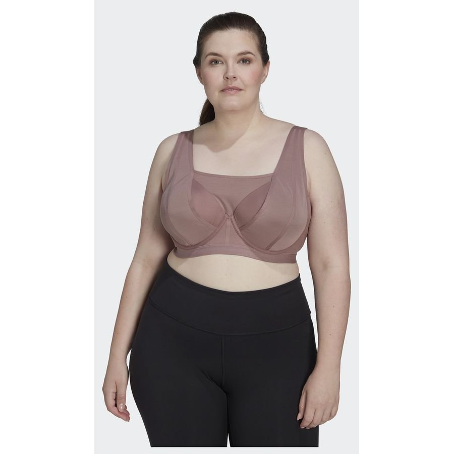 TLRD Impact Luxe Training High-Support Plus Size bh Brun thumbnail