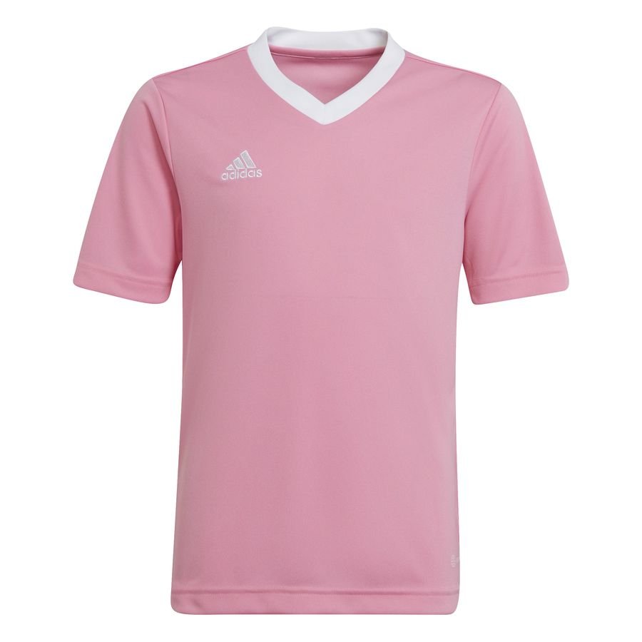 adidas Trænings T-Shirt Entrada 22 - Pink/Hvid Børn thumbnail