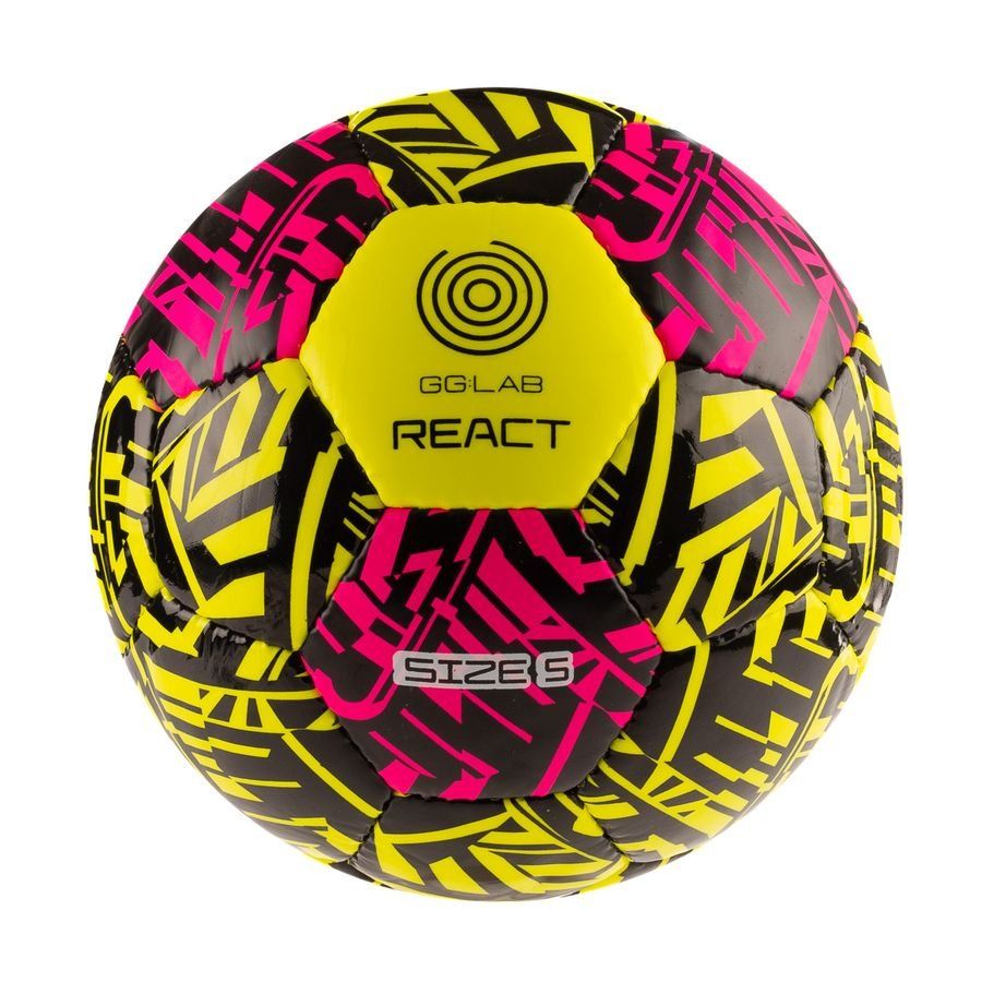 GG:LAB Fotboll React Erratic Bounce - Gul/Svart/Rosa