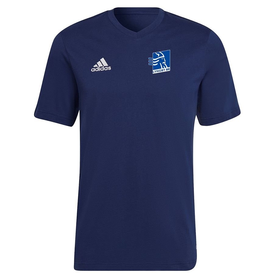 Lyngby BK T-Shirt - Mørkeblå Børn thumbnail
