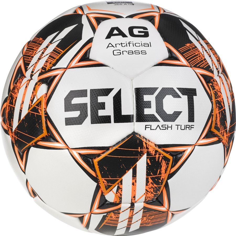 Select Fotboll Flash Turf Konstgräs V23 - Vit/Orange