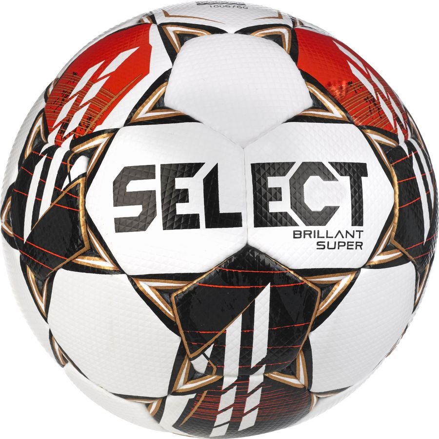 Select Fotboll Brillant Super V23 - Vit/Svart/Röd
