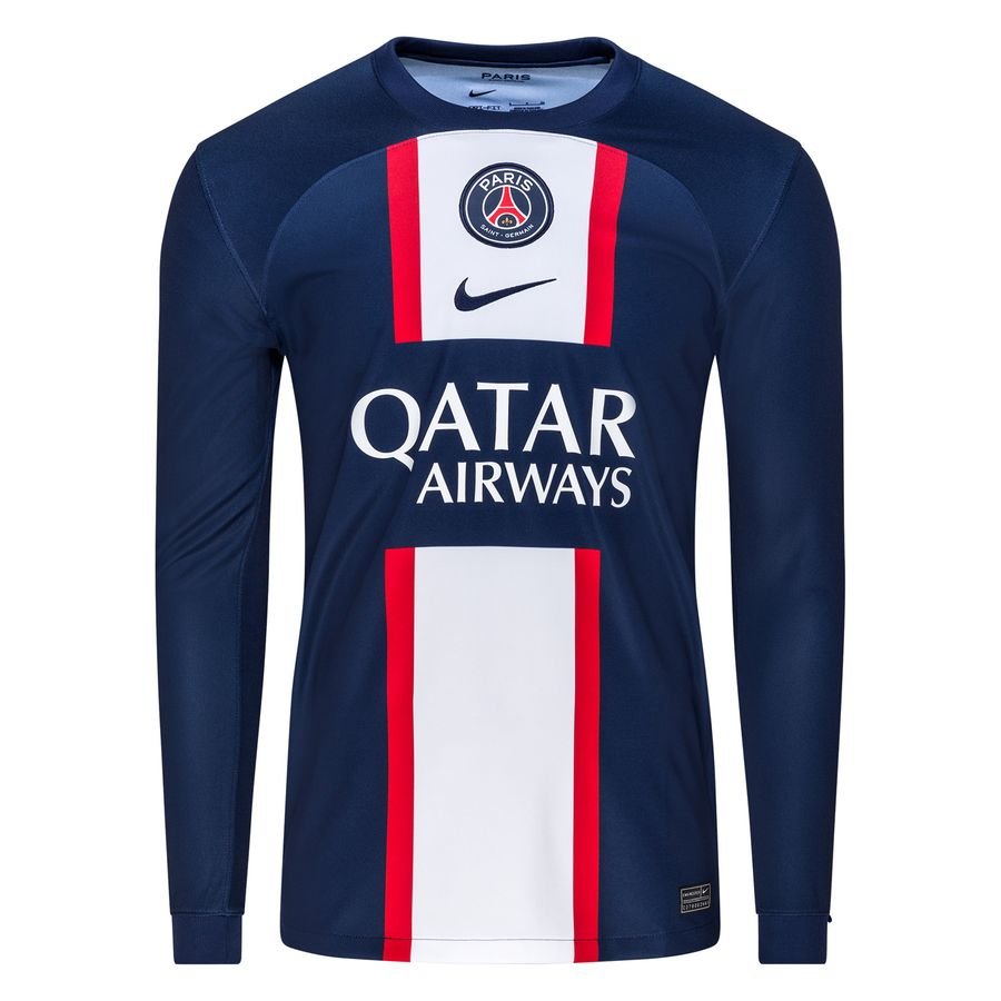 Paris Saint-Germain Hemmatröja Qatar Airways 2022/23 Långärmad
