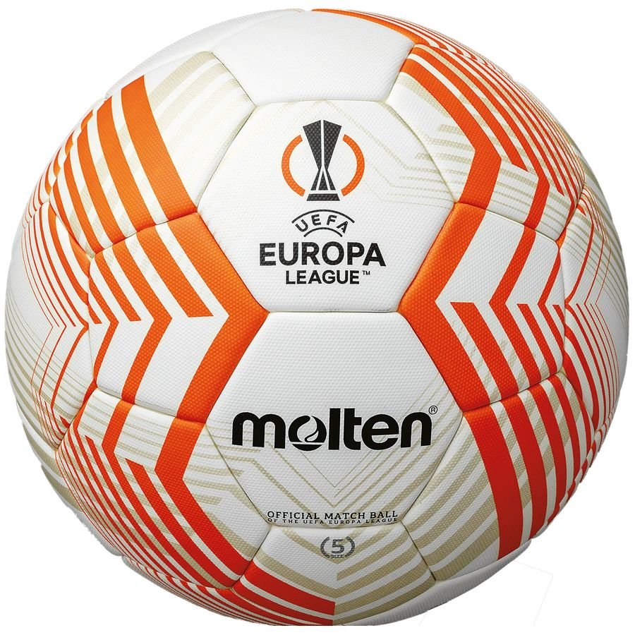 Molten Fotboll Europa League 2022/23 Matchboll - Vit/Orange