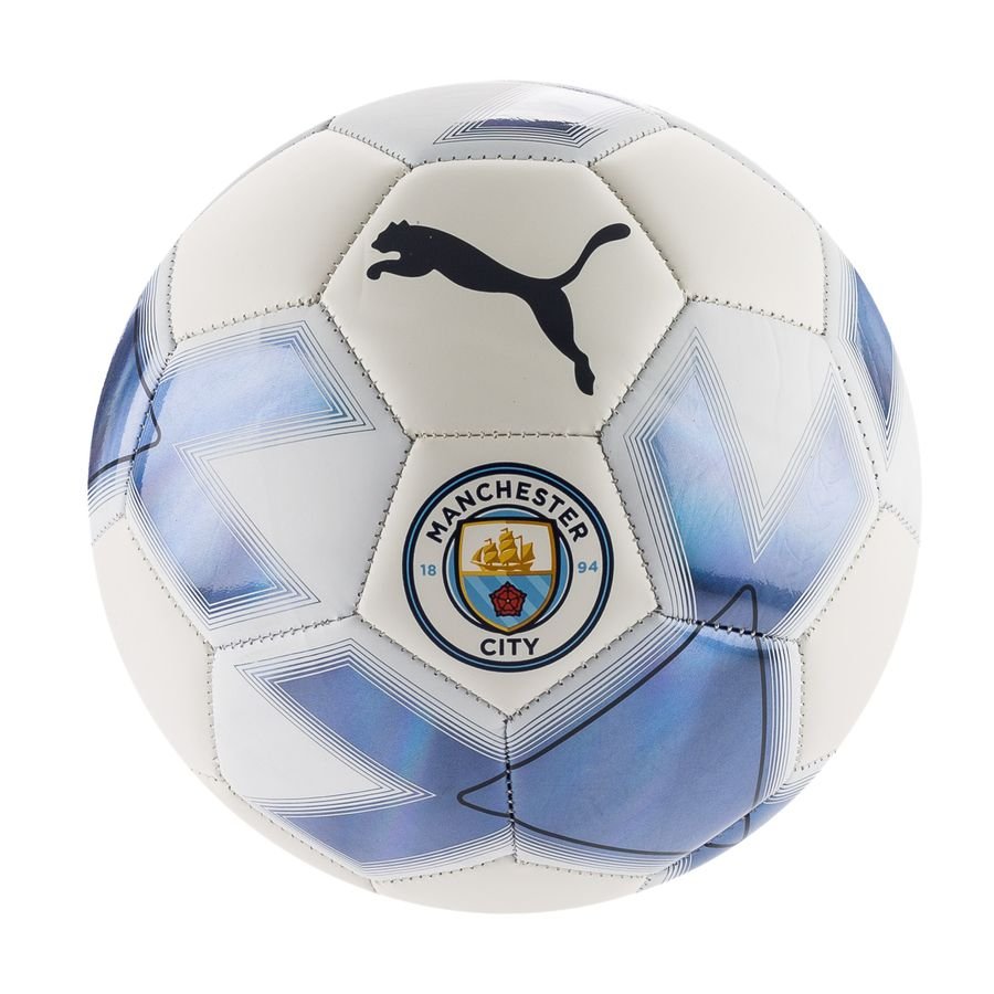 Manchester City Fotboll Cage - Vit/Blå