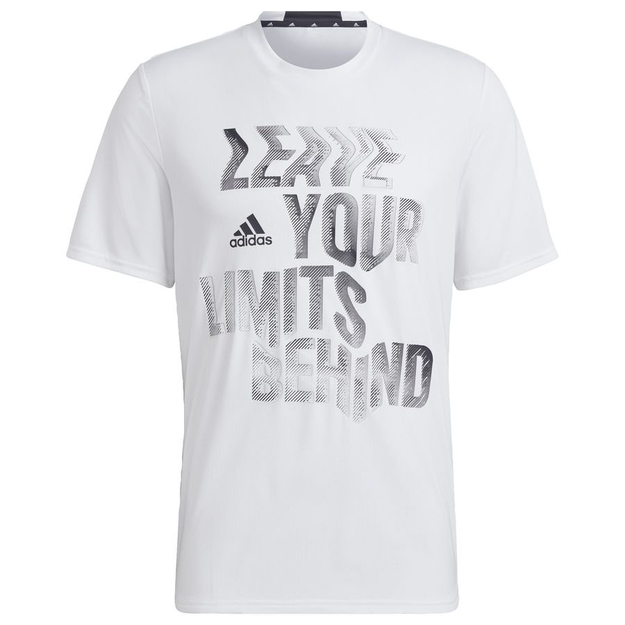 Designed for Movement AEROREADY HIIT Slogan Training T-shirt Hvid thumbnail