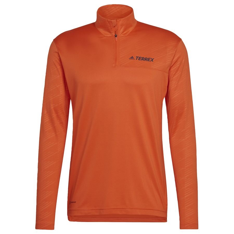 Terrex Multi Half-Zip T-shirt Orange thumbnail