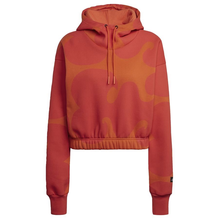 Marimekko Crop hoodie Orange thumbnail