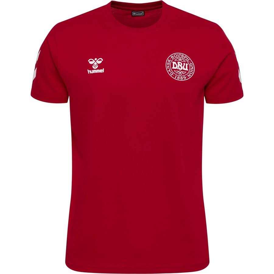 Danmark T-Shirt Fan Promo - Röd