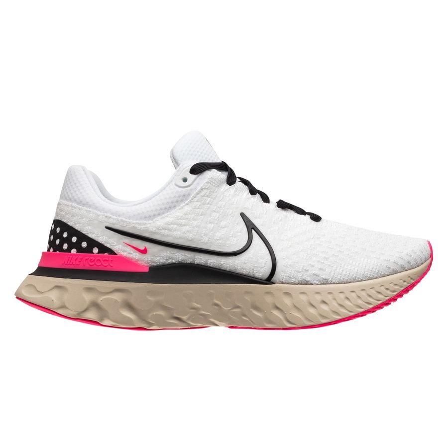 Nike Løbesko React Infinity Run FK 3 - Hvid/Sort/Pink thumbnail