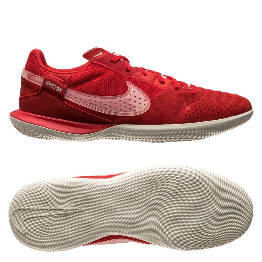Nike Streetgato IC Federations - Röd/Vit/Vit