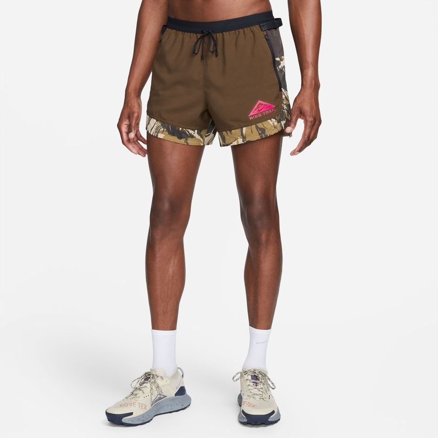 Nike Shorts Dri-FIT Trail Flex Stride - Brun/Pink thumbnail