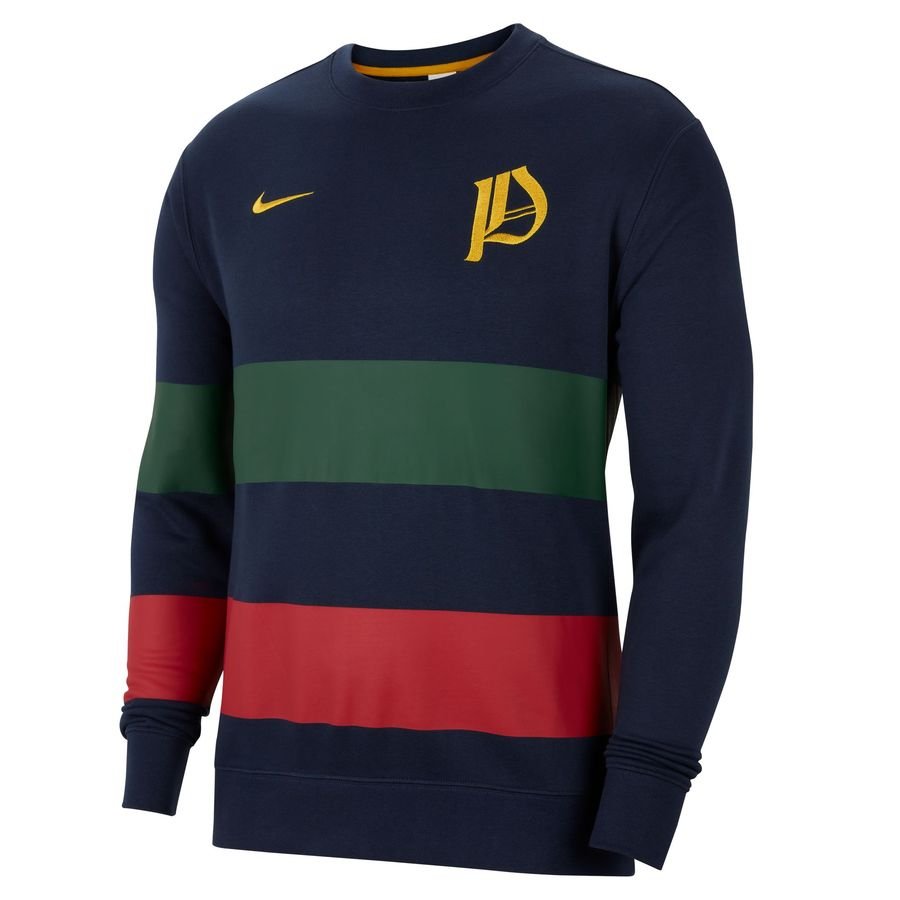 Portugal Sweatshirt NSW Club Crew VM 2022 - Navy/Gul thumbnail
