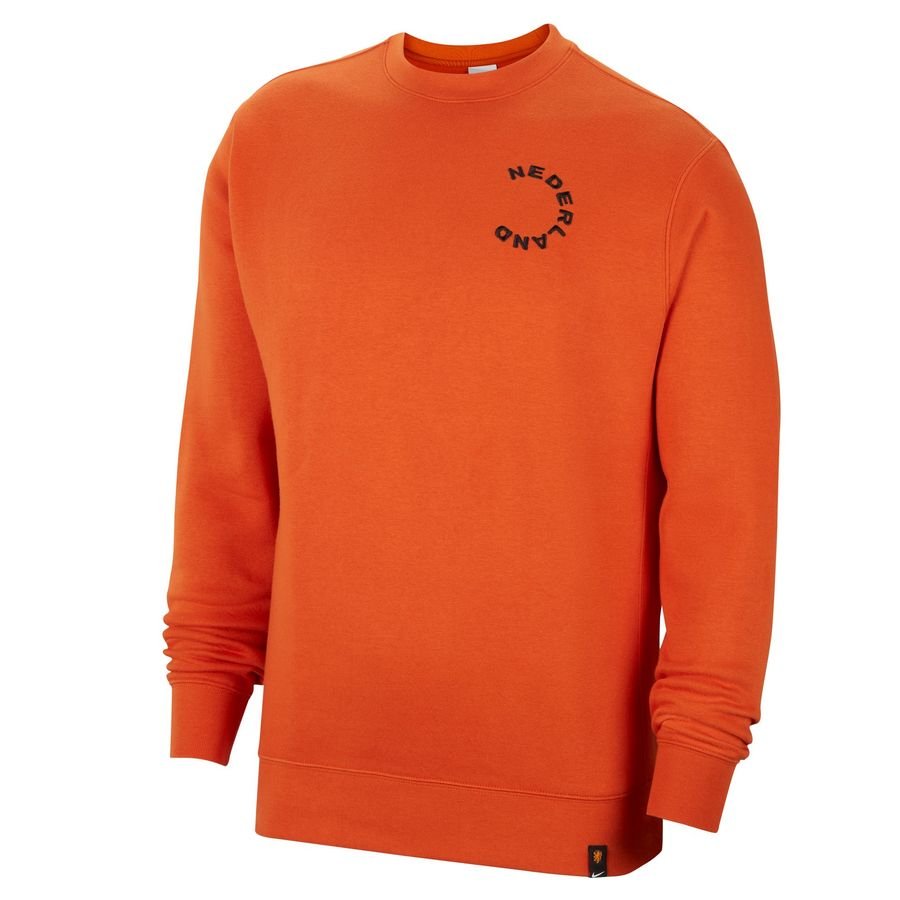 Holland Sweatshirt NSW Club Crew - Orange/Svart