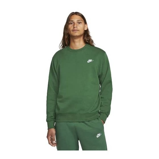 Nike Sweatshirt NSW Club Crew - Grøn/Hvid thumbnail