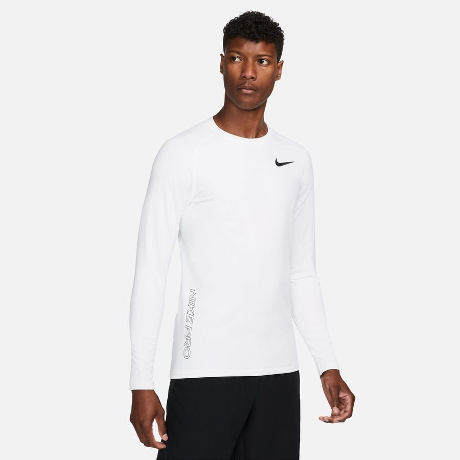 Nike Warm - White/Black Long | www.unisportstore.com