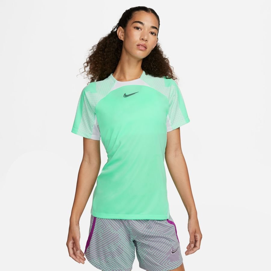 Nike Trænings T-Shirt Dri-FIT Strike - Grøn/Hvid Kvinde thumbnail