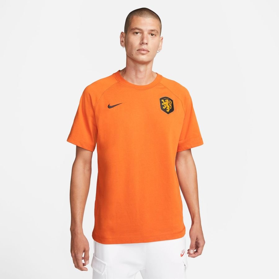 Holland T-Shirt Travel VM 2022 - Orange/Sort thumbnail