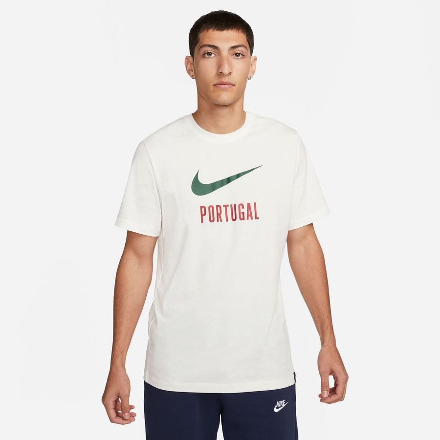 Portugal T-Shirt Swoosh - Vit
