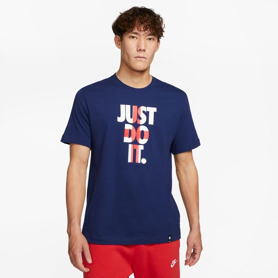 England T-Shirt Just Do It - Navy