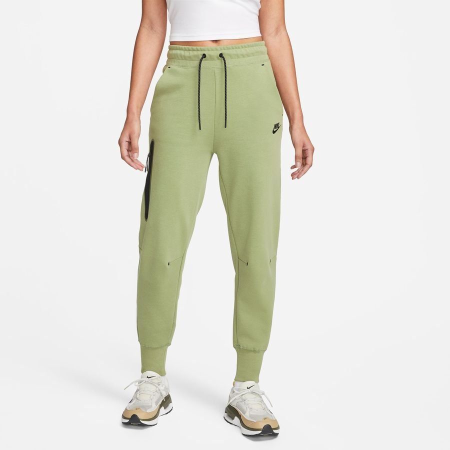 Nike Sweatpants NSW Tech Fleece Essential - Green/Black Woman
