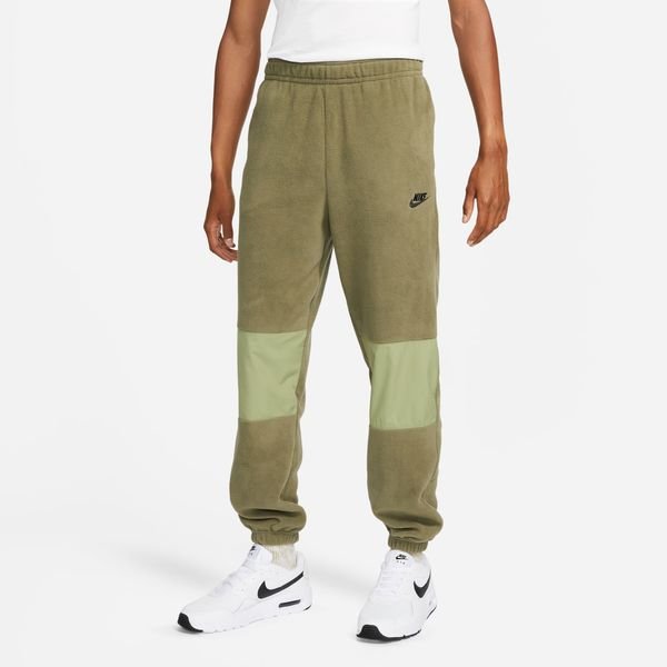 Nike Sweatpants Club+ flece Winterized - Medium Olive/Black | www ...