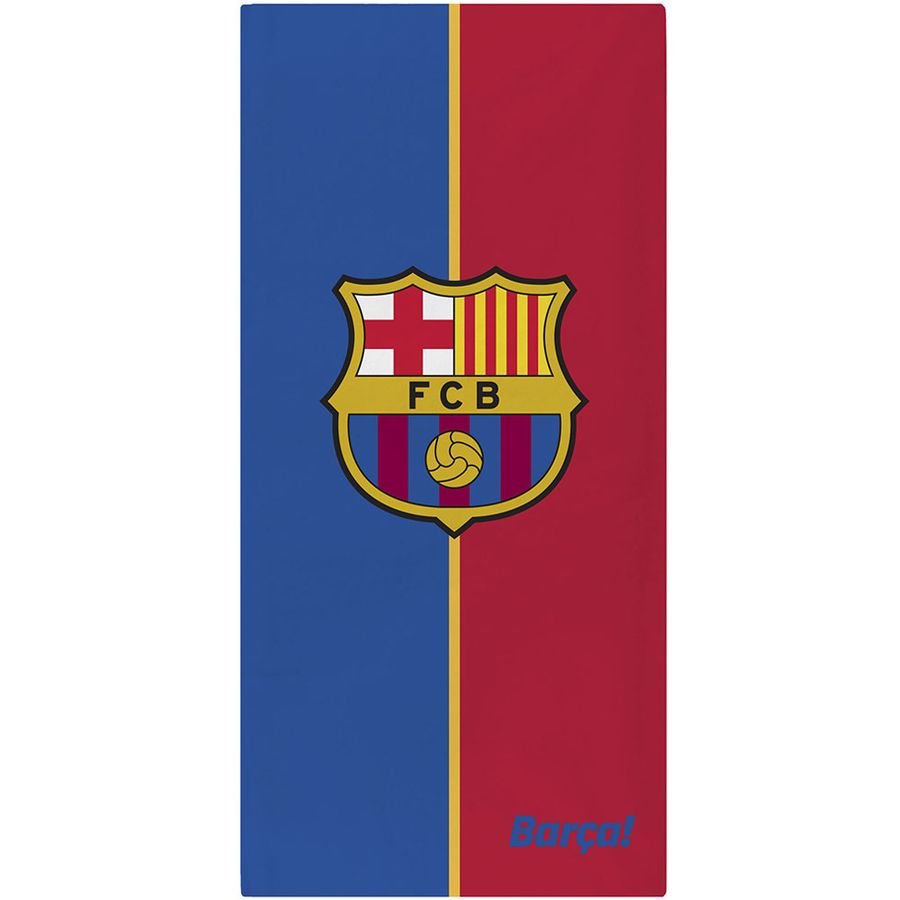 Barcelona Håndklæde - Blå/Rød thumbnail