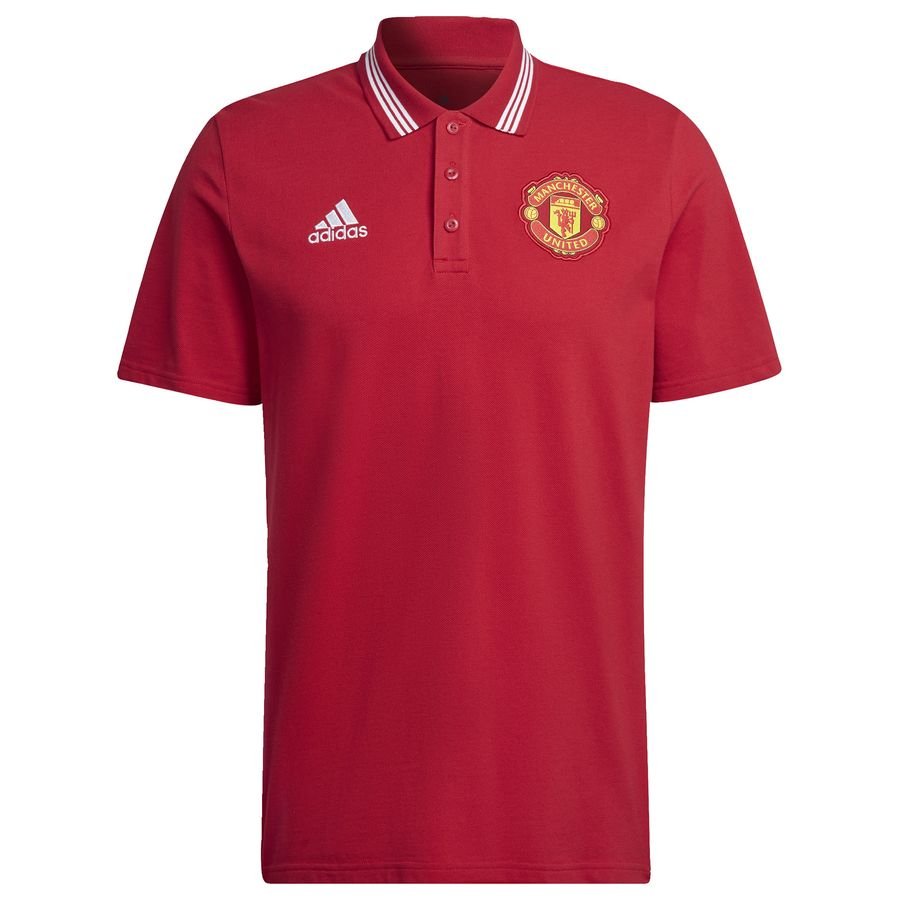 Manchester United DNA Polo Shirt Röd