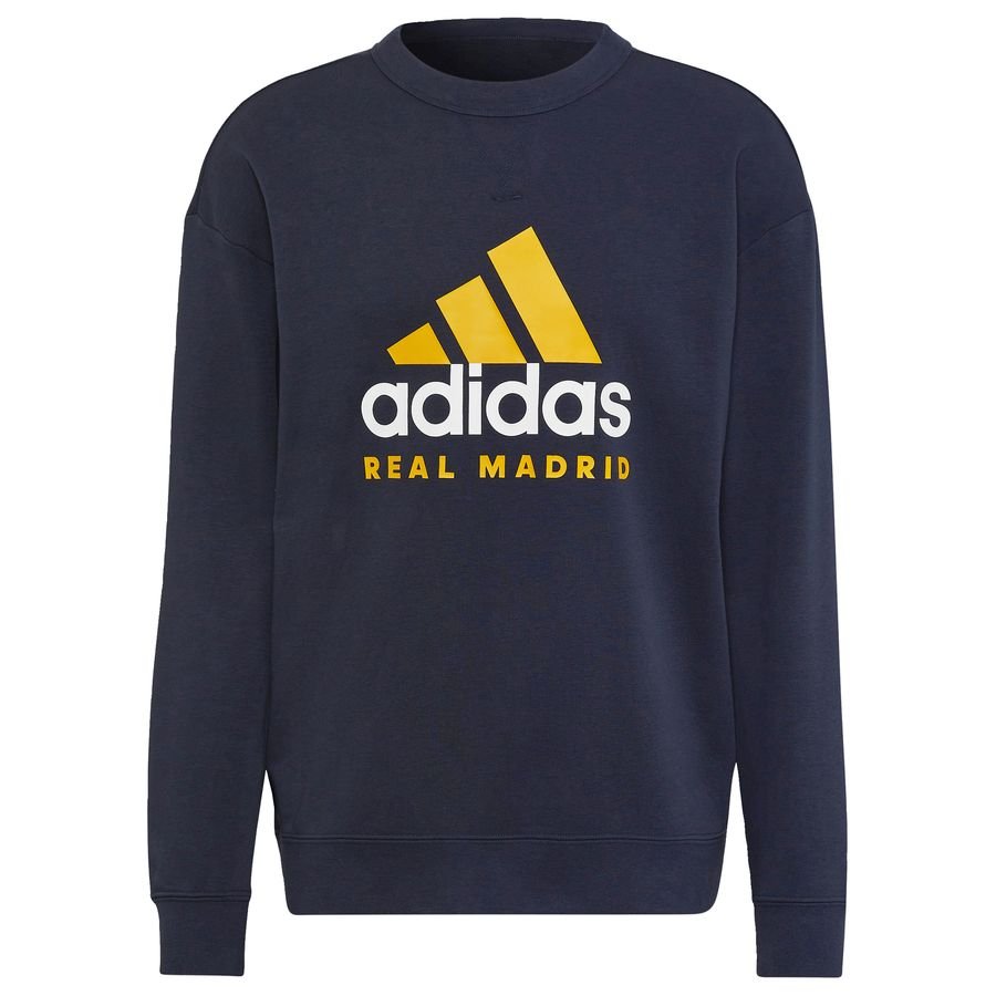 Real Madrid DNA Crew sweatshirt Blå thumbnail