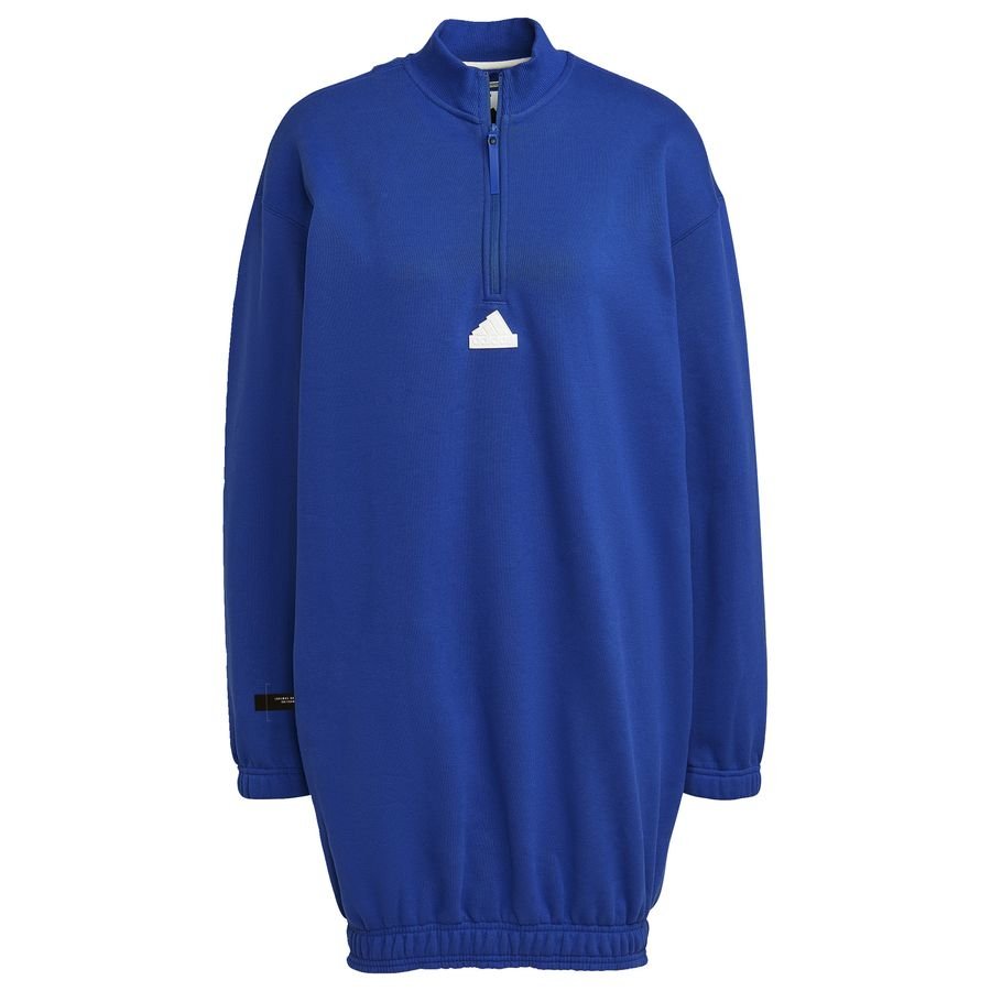 Half-Zip Sweater kjole Blå thumbnail