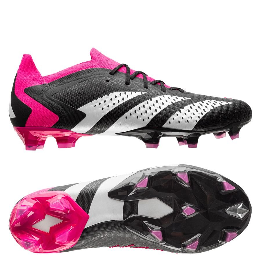 adidas Predator Accuracy .1 Low FG Own Your Football - Sort/Hvid/Pink FORUDBESTILLING thumbnail