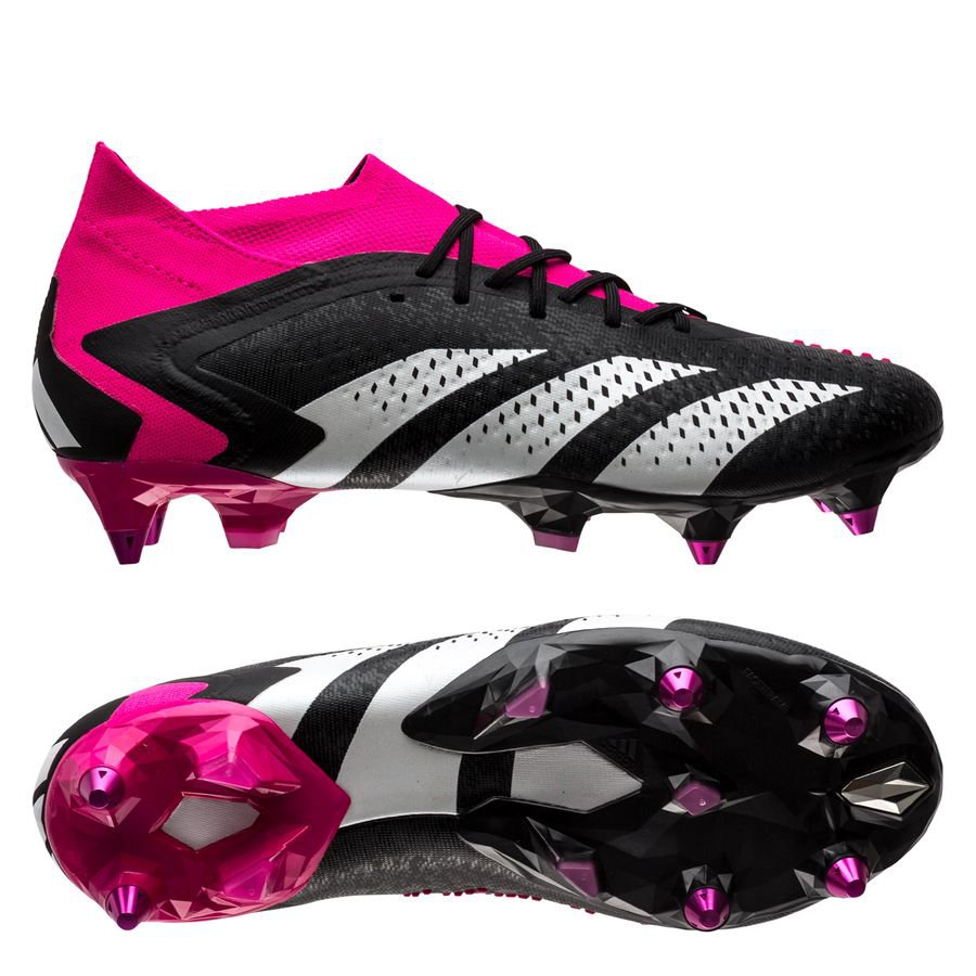 adidas Predator Accuracy .1 SG Own Your Football - Sort/Hvid/Pink thumbnail