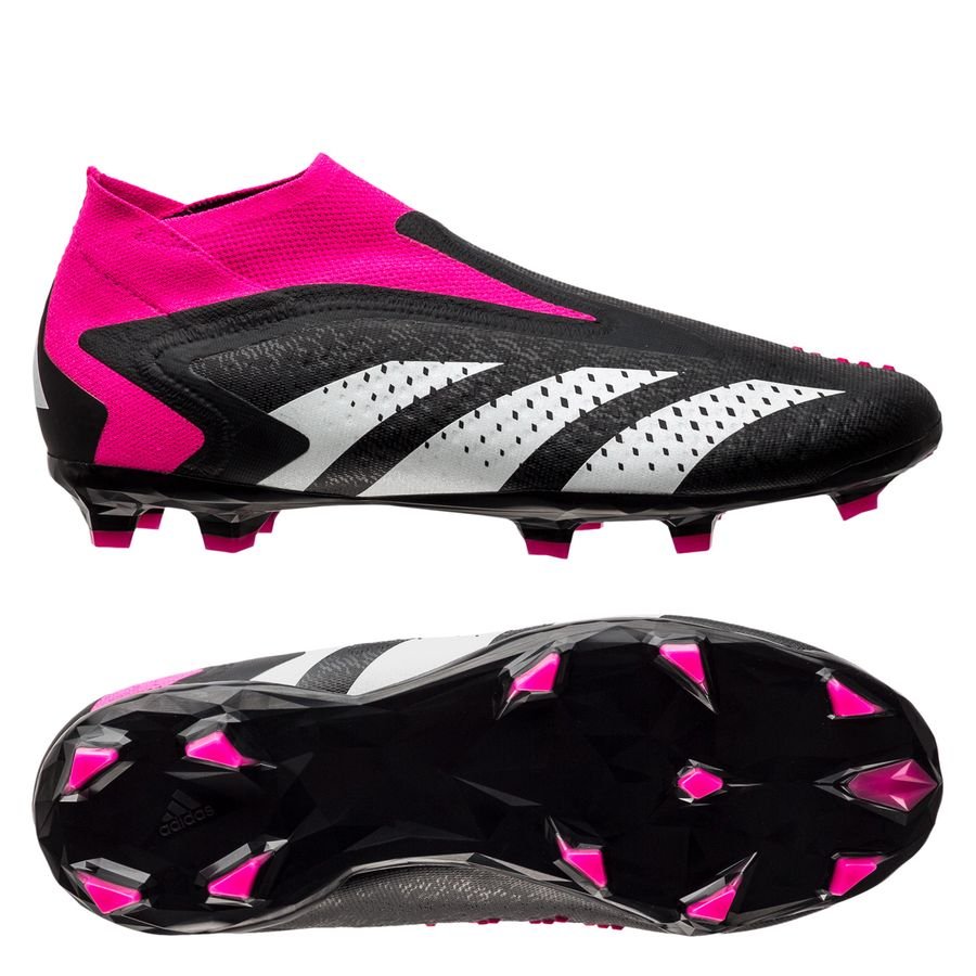adidas Predator Accuracy + FG Own Your Football - Sort/Hvid/Pink Børn thumbnail