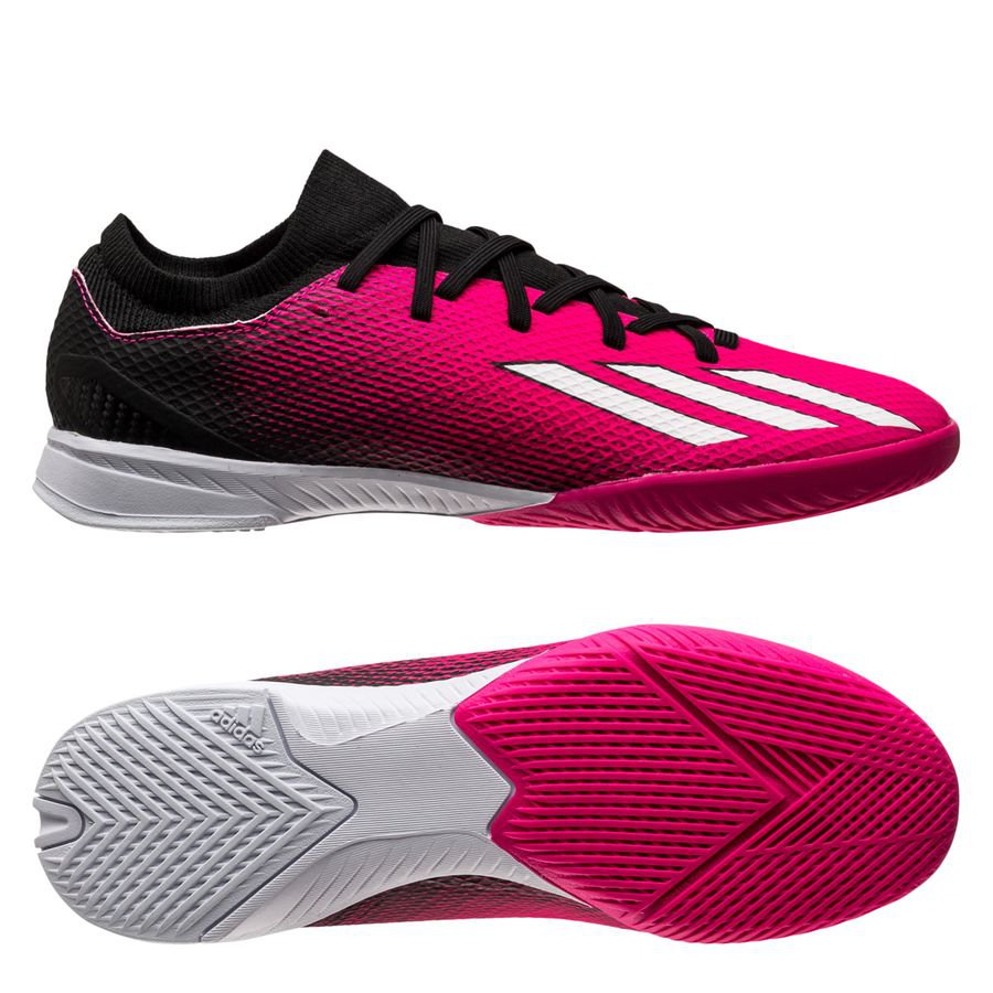 adidas X Speedportal .3 IN Own Your Football - Pink/Sølv/Sort Børn thumbnail