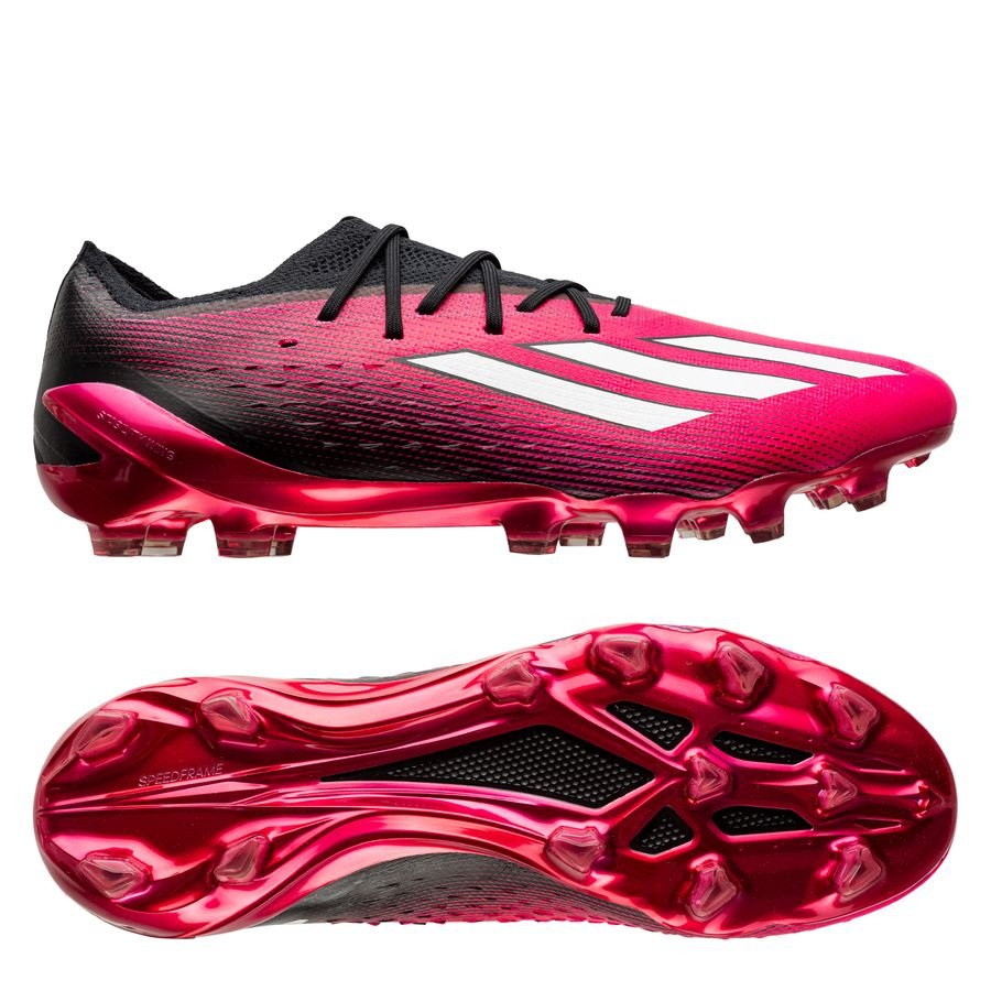 adidas X Speedportal .1 AG Own Your Football - Pink/Hvid/Sort thumbnail