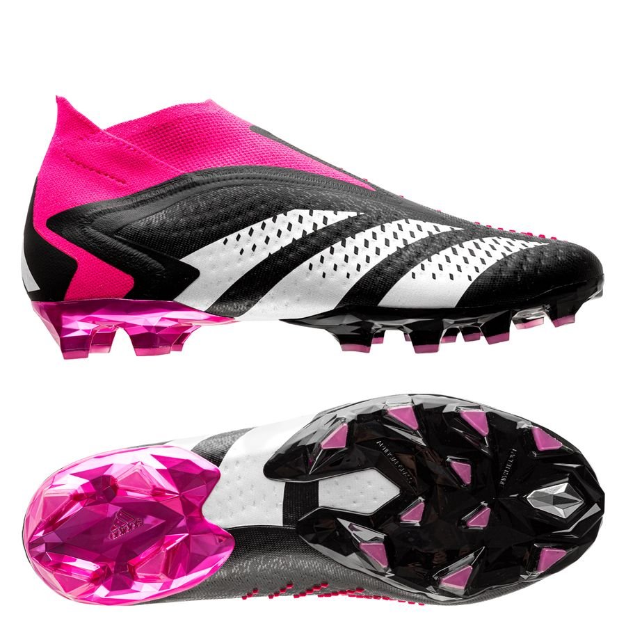 adidas Predator Accuracy + AG Own Your Football - Sort/Hvid/Pink thumbnail