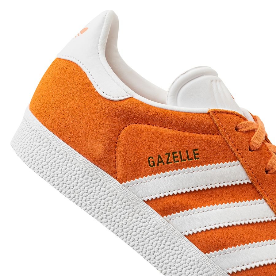 adidas Originals Sneaker Gazelle Orange/Weiß/Gold - Damen