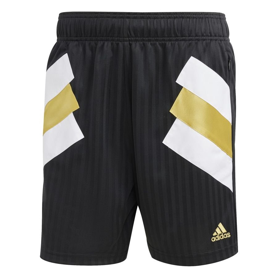 Juventus Shorts Icon - Sort/Hvid/Guld