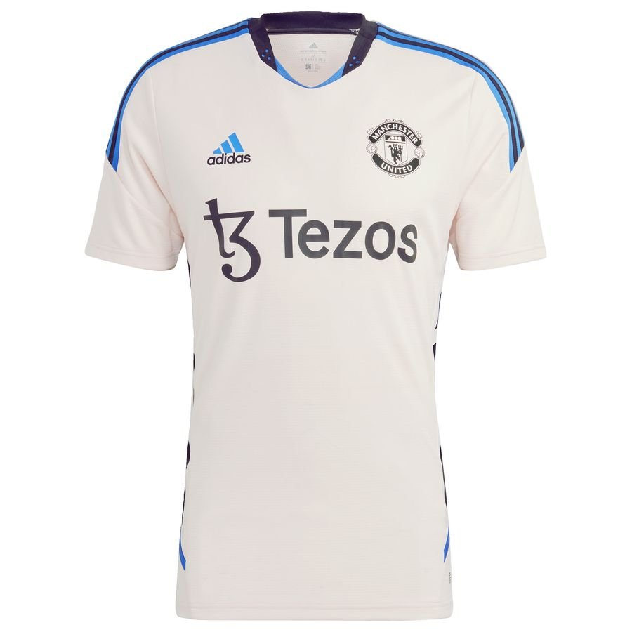 Manchester United Tränings T-Shirt Condivo 22 Pro - Rosa/Svart/Blå