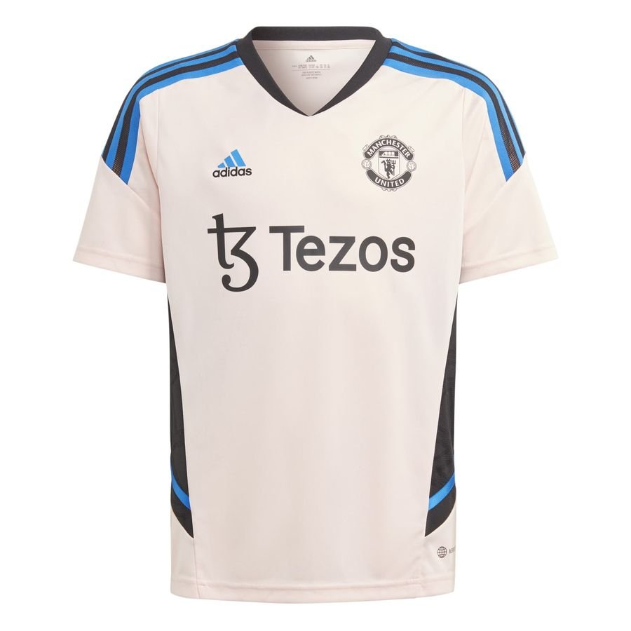 Manchester United Tränings T-Shirt Condivo 22 - Rosa/Blå/Svart Barn