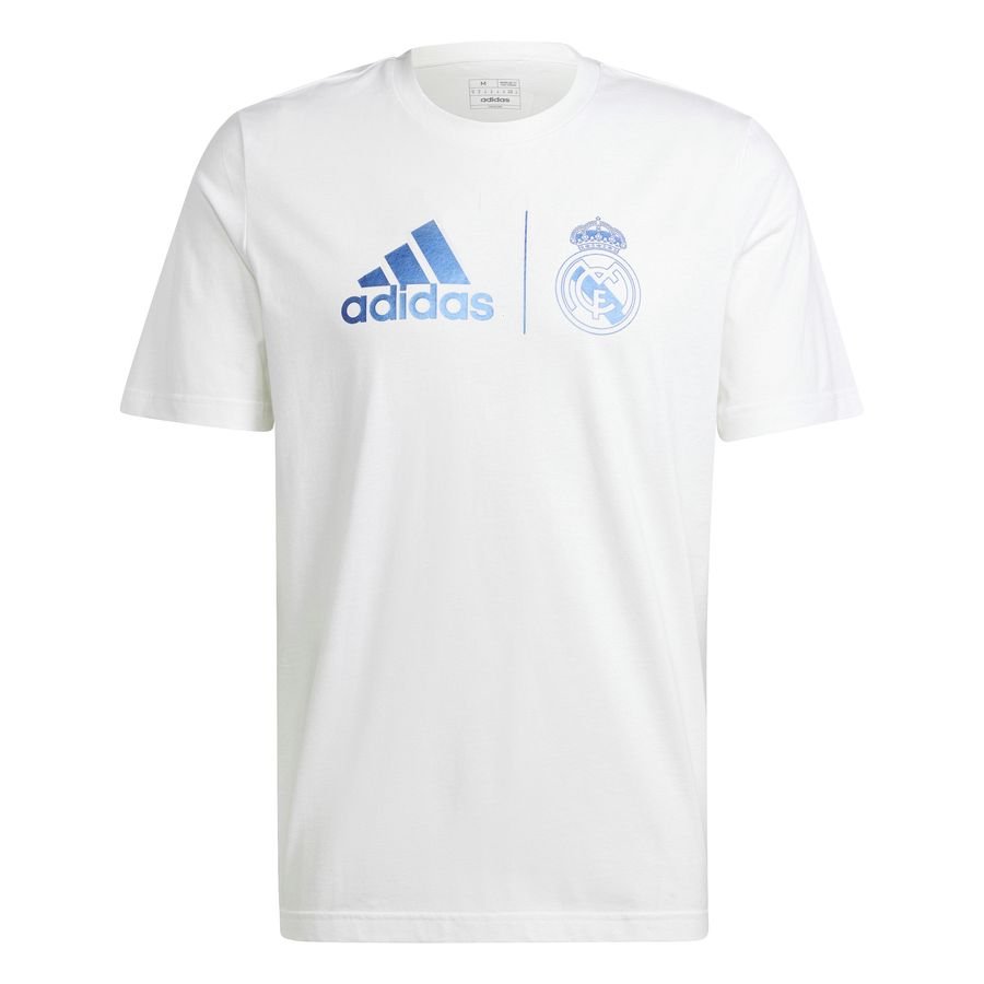 Real Madrid T-Shirt Graphic - Hvid thumbnail